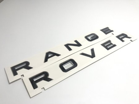 Буквы range Rover на капот