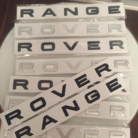 Трафарет для буквrange Rover