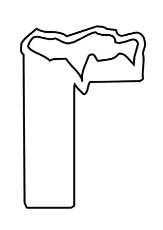 Макет буквы л