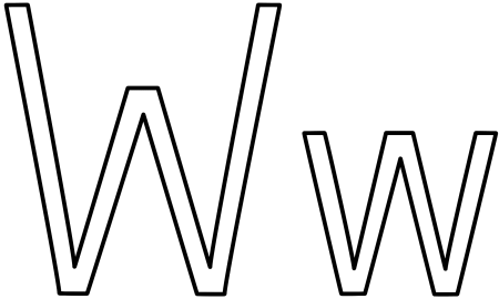 Буква v Римская