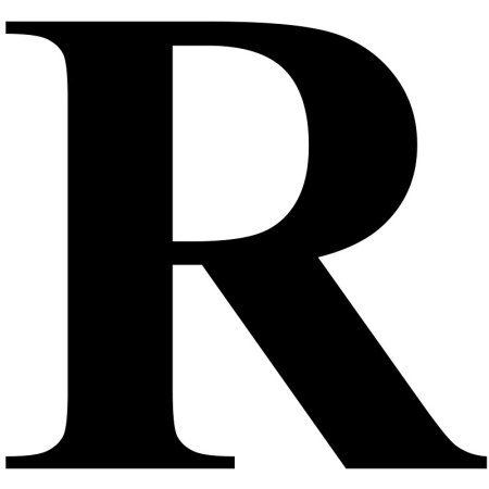 Трафарет буквы r