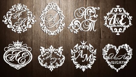 Свадебная Монограмма