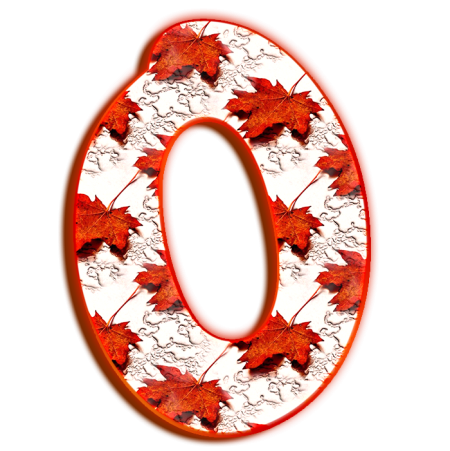 Осенние буквы