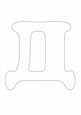 Трафареты для объемных цифр из картона