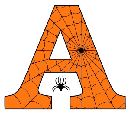 Буквы Хэллоуин