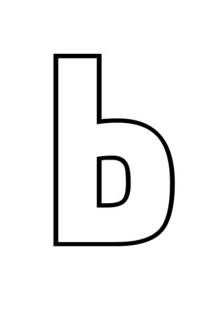 Буква ъ раскраска