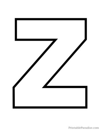 Большая буква z