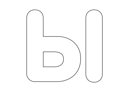 Объемная буква ы