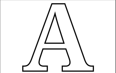 Алфавит и буквы