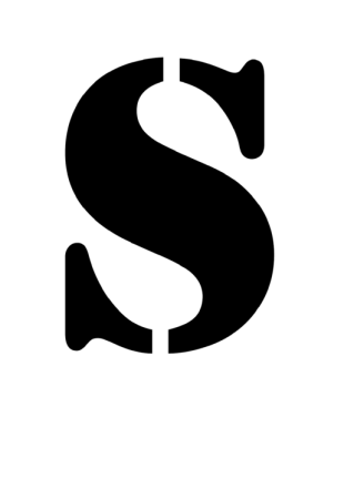 Стилизованная буква s