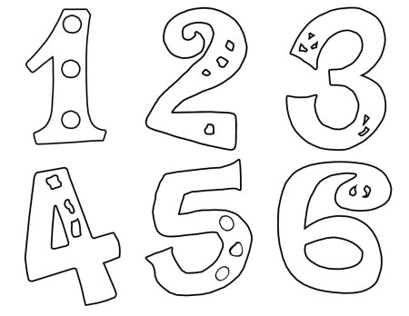 Школьный буквы и цифры (50 фото)