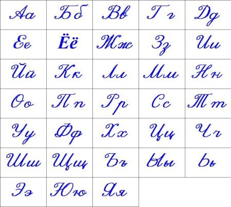 Прописных букв русского алфавита для письма (48 фото)