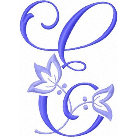 Красивые буквы для вышивки гладью