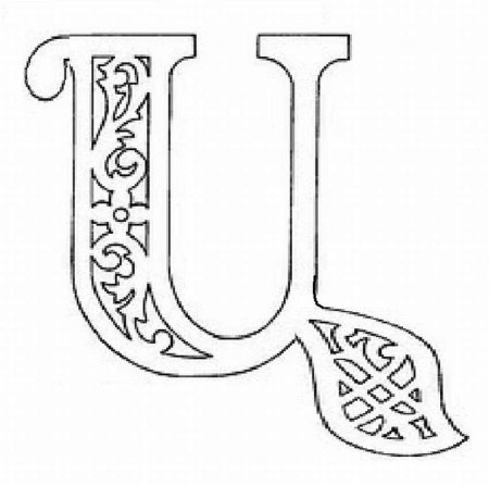 Старославянских букв для вырезки (48 фото)
