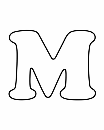 Буква м маленькая