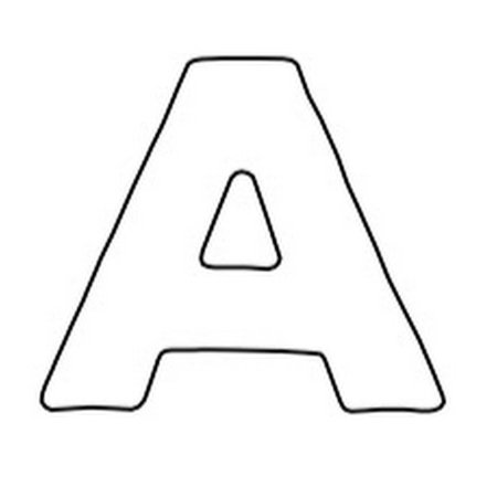 Раскраска алфавит
