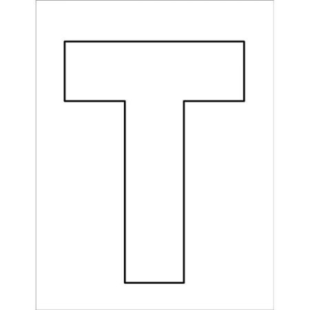 Буква н трафарет