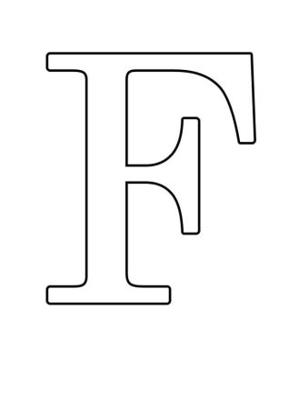 Стилизованная буква f