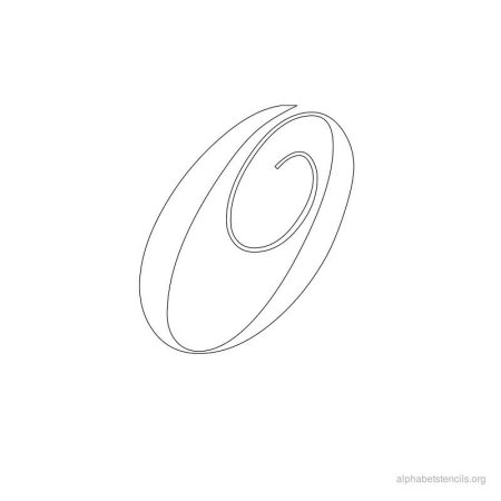 Трафаретные буквы