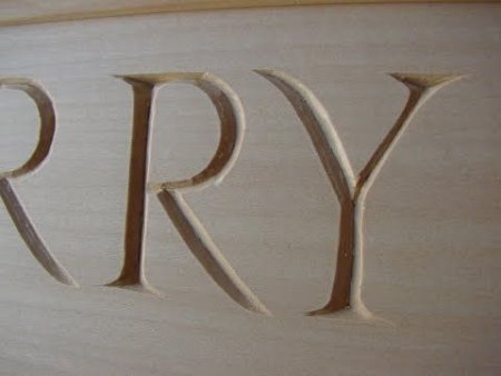Красивые буквы для резьбы по дереву
