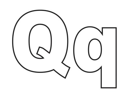 Английский алфавит буква q