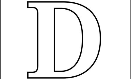 Большая буква d