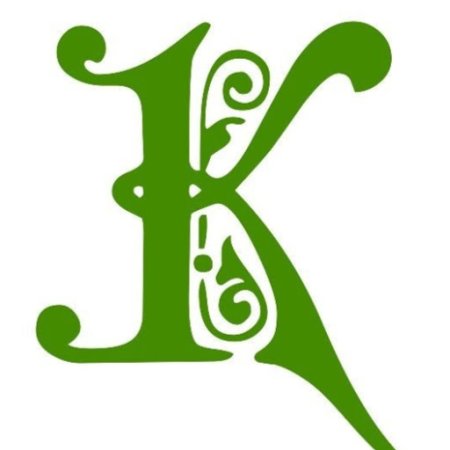 Красивая буква и салатовая