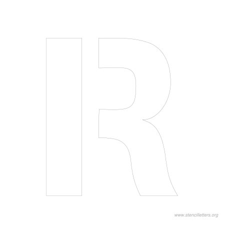 Английская буква r