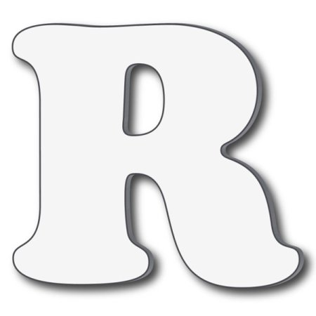 Английская буква r