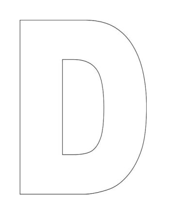 Буква d