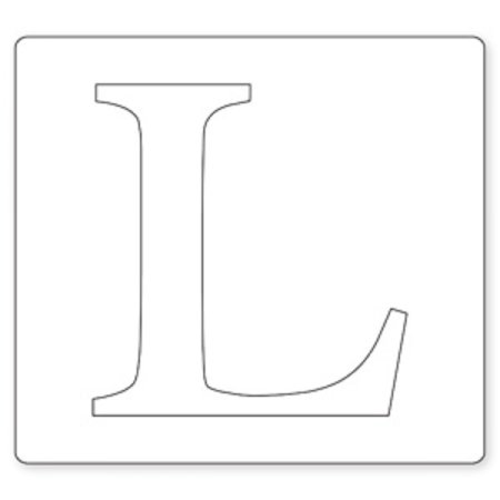 Буквы формата а4
