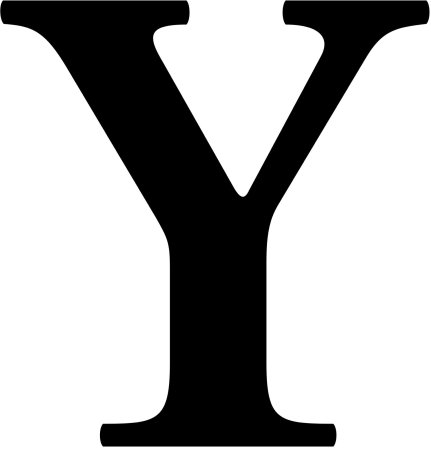 Красивая буква y