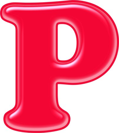 Буква р трафарет
