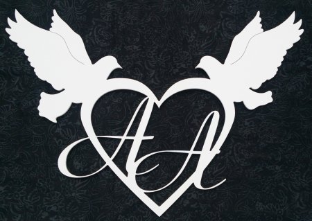 Свадебные вензеля