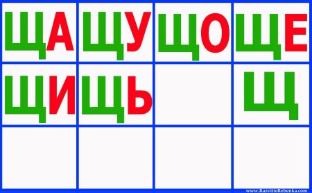 Слоги для чтения