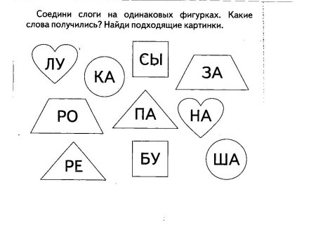 Слог ма для детей
