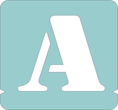 Трафареты цифр для вырезания