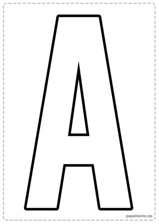 Буквы формата а4