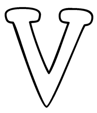Большая буква v