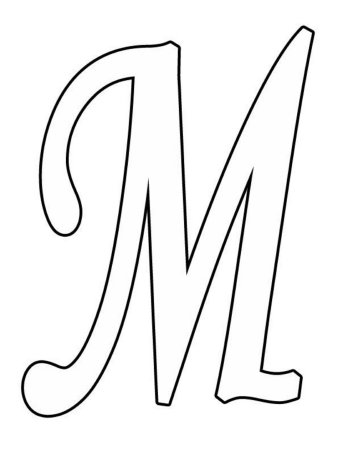 Макет букв