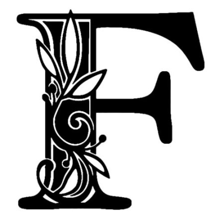 Буква f раскраска