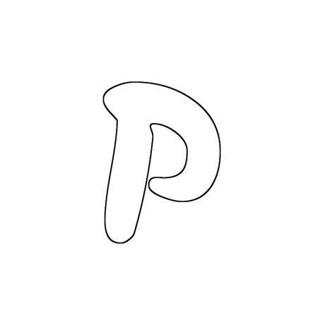 Буква p