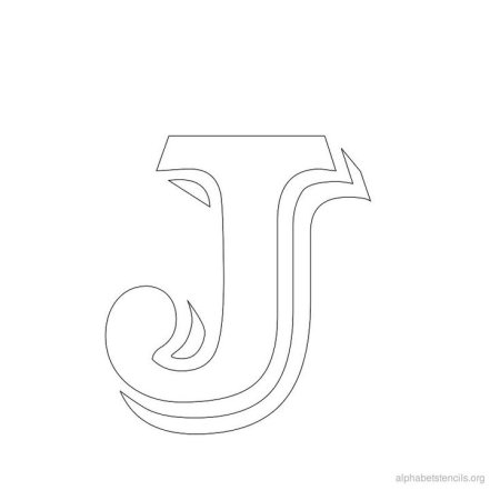 Английская буква j большая и маленькая