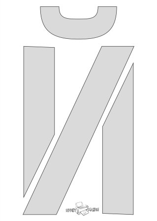 Красивая буква j