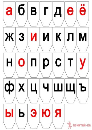 Буквы для кассы букв