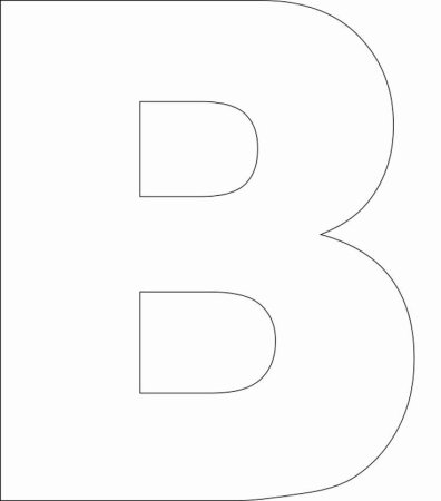 Буквы формата а4