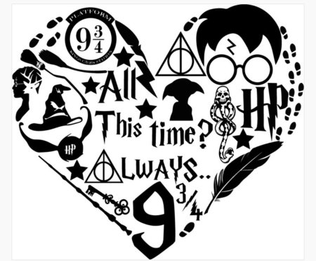 Трафарет Harry Potter