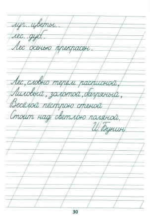 Тренировка соединения прописных букв для 1 класса