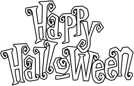 Буква р Halloween