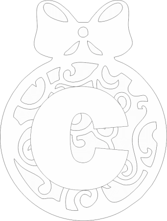 Трафареты на новый год цифры